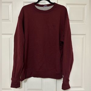 Champion Maroon Crewneck Sweatshirt